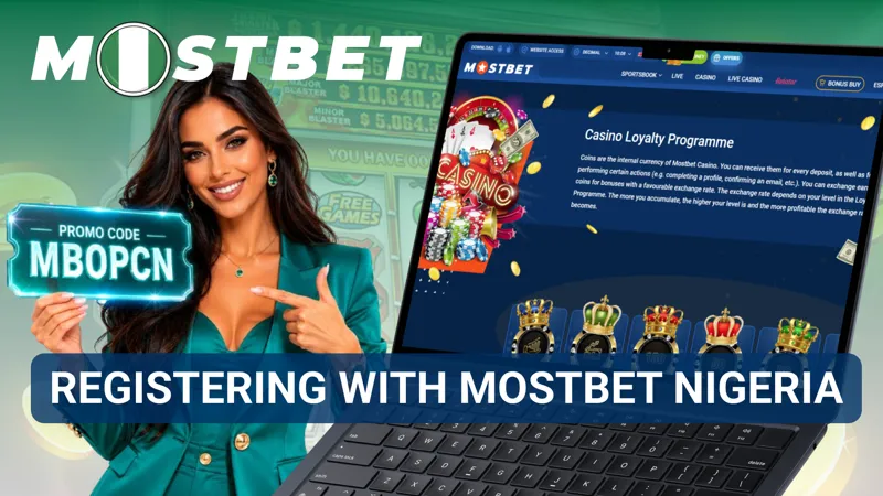 Sign-up form requesting the information needed to open a MostBet Nigeria account.
