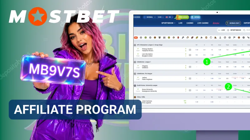 Affiliate partnership dashboard displaying performance metrics and commission tracking.