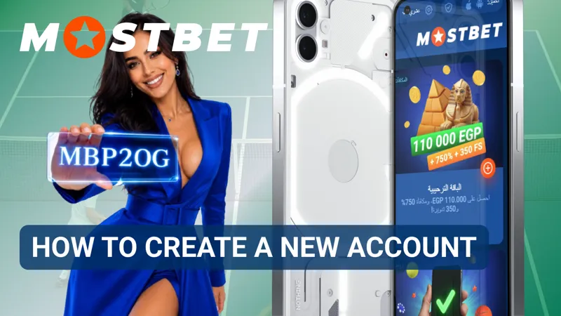 New user completing the Mostbet registration process on the platform.