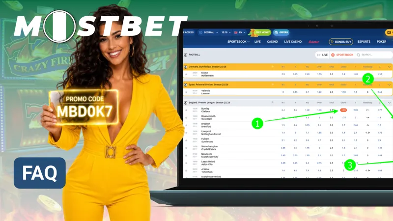 Help centre presenting common questions about MostBet promo codes, vouchers, and bonus activation in Nigeria.