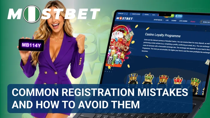 Registration help page highlighting common signup errors and recommended solutions on MostBet.