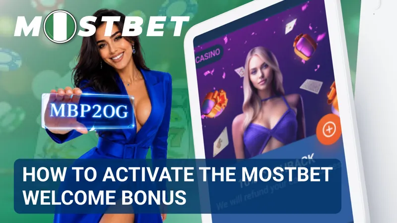 Bonus activation page displaying the required steps to unlock the welcome offer.